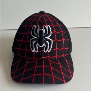 Spider-Man Black & Red Baseball Cap